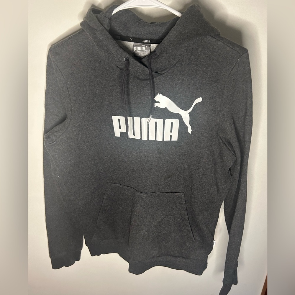 Puma girls gray sweatshirt